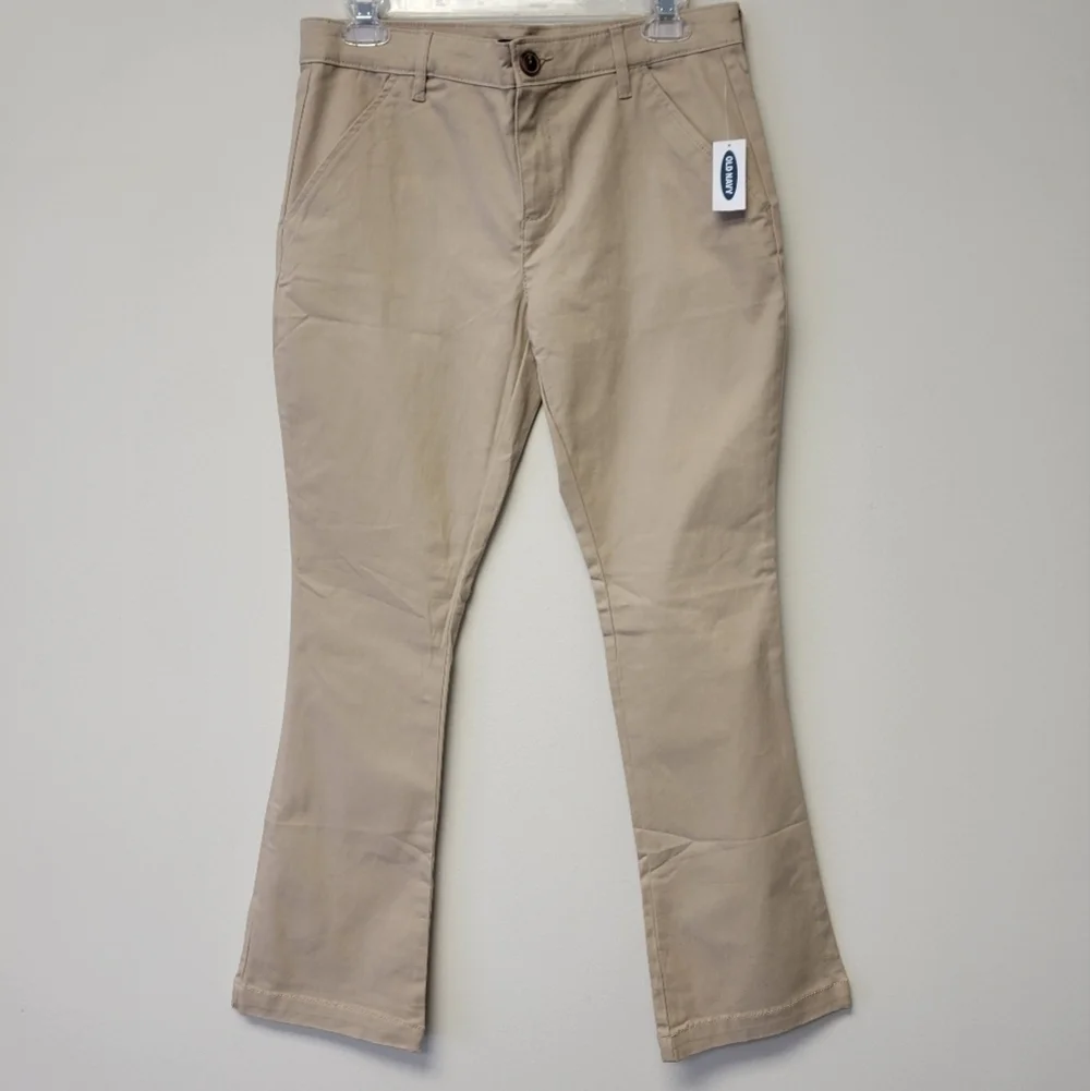 Old Navy Bootcut Pants Khaki 14 Plus